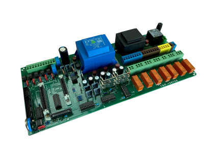 T2000 motherboard, 24V, complete, oblique view, for Testomat 2000